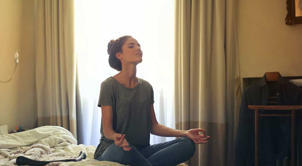 why meditation helps you wake up rested hero